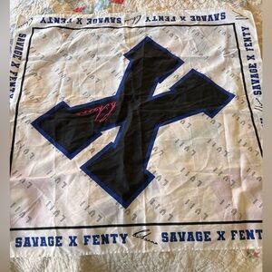 Savage X Fenty LVII Rihanna unisex bandana EUC